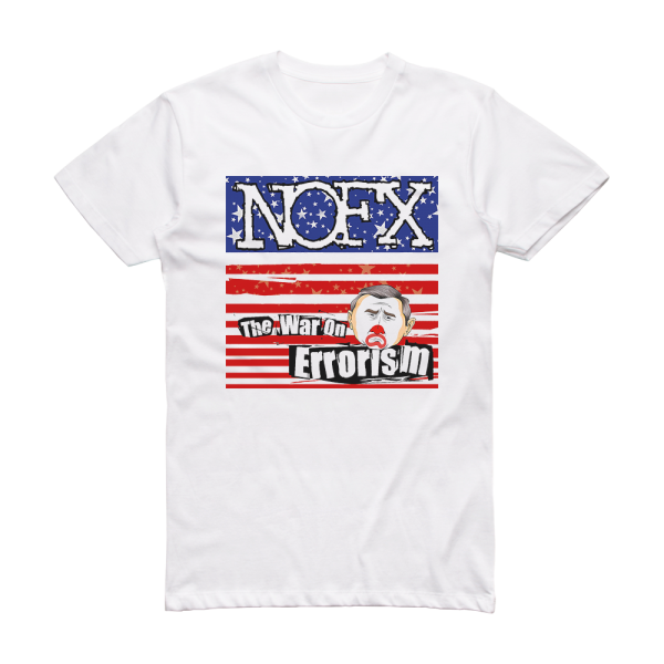 NOFX The War On Errorism Album Cover T-Shirt White