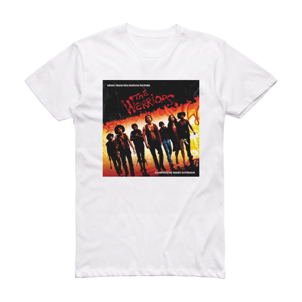 Barry De Vorzon The Warriors Album Cover T-Shirt White