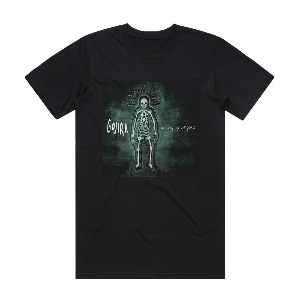 Gojira The Way Of All Flesh Album Cover T-Shirt Black – ALBUM COVER T ...
