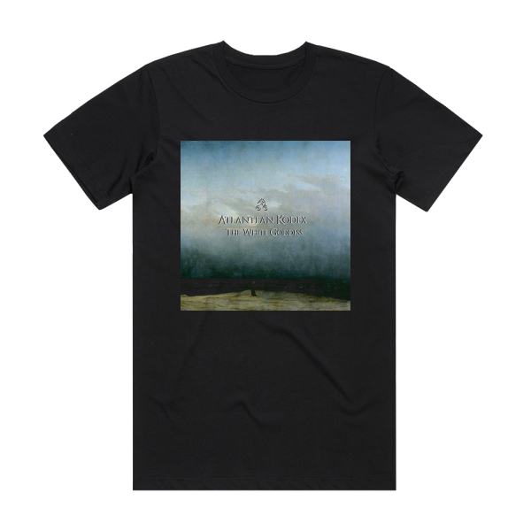 Atlantean Kodex The White Goddess Album Cover T-Shirt Black