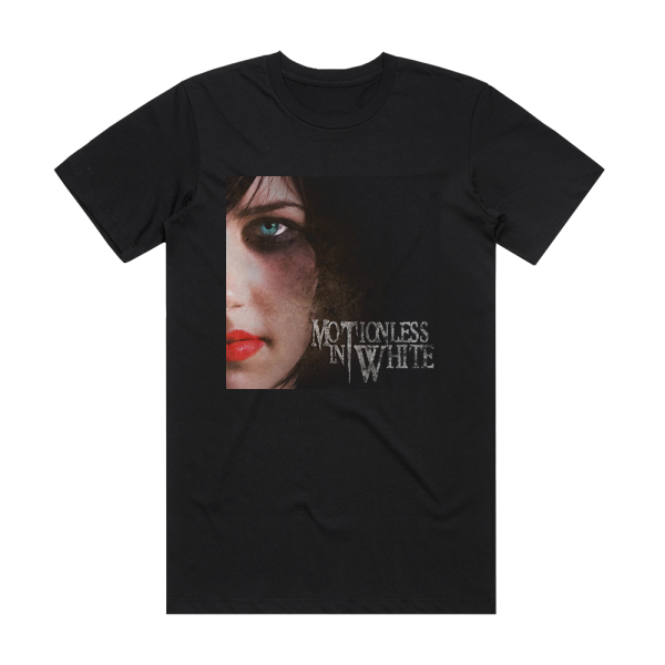 Motionless In White The Whorror 1 Album Cover T-Shirt Black