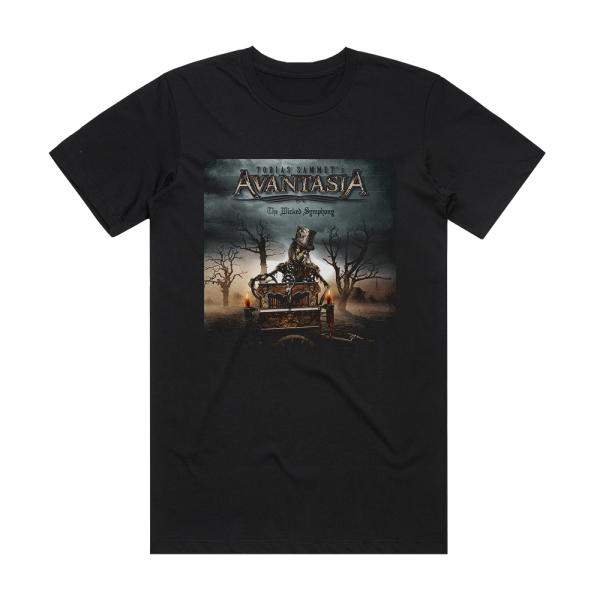 Avantasia The Wicked Symphony Album Cover T-Shirt Black