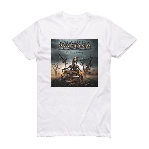 Avantasia The Wicked Symphony Album Cover T-Shirt White