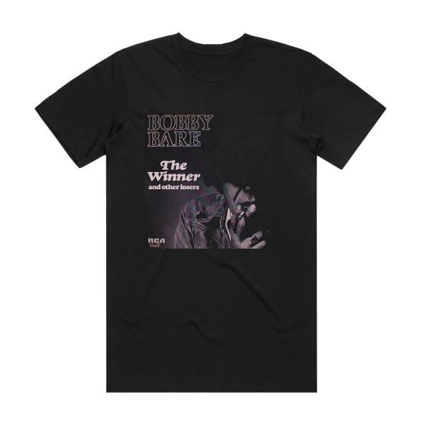 Bobby Bare The Winner And Other Losers Album Cover T-Shirt Black