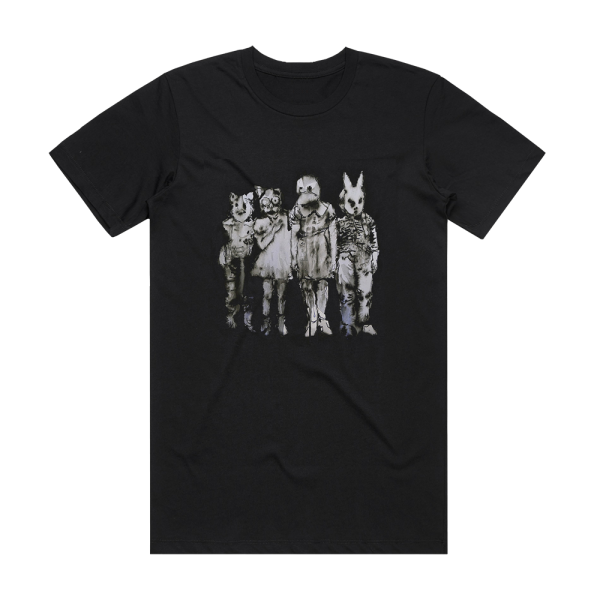 Bang Gang The Wolves Are Whispering Album Cover T-Shirt Black