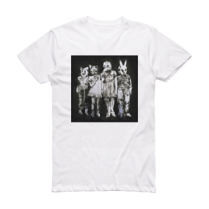 Bang Gang The Wolves Are Whispering Album Cover T-Shirt White