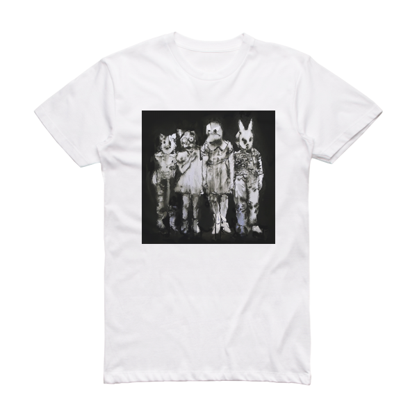 Bang Gang The Wolves Are Whispering Album Cover T-Shirt White