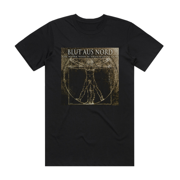 Blut aus Nord The Work Which Transforms God 3 Album Cover T-Shirt Black