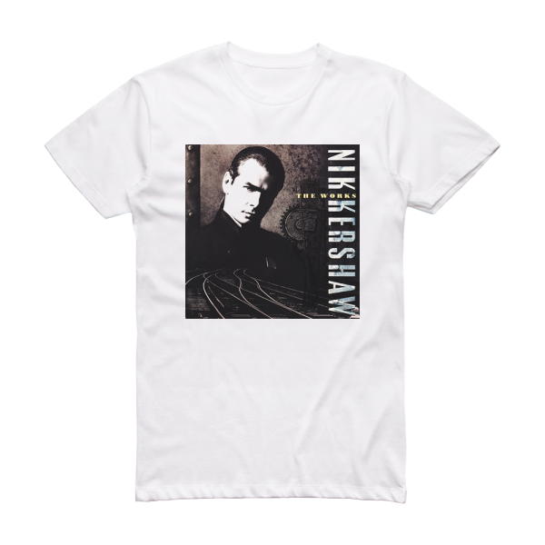 Nik Kershaw The Works Album Cover T-Shirt White