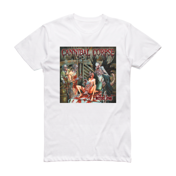 Cannibal Corpse The Wretched Spawn Album Cover T-Shirt White