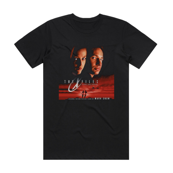 Mark Snow The X Files 1 Album Cover T-Shirt Black