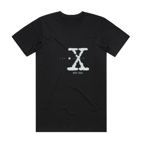 Mark Snow The X Files Theme Album Cover T-Shirt Black