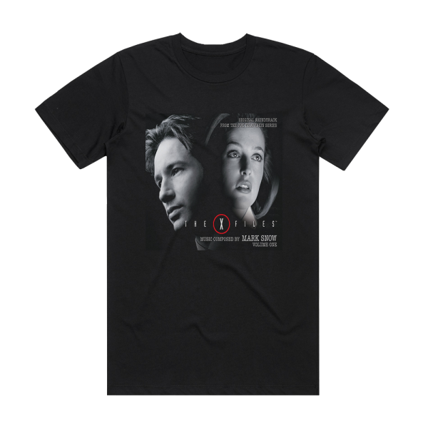 Mark Snow The X Files Volume One 1 Album Cover T-Shirt Black