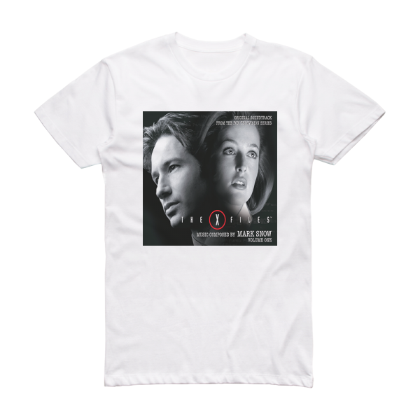 Mark Snow The X Files Volume One 1 Album Cover T-Shirt White