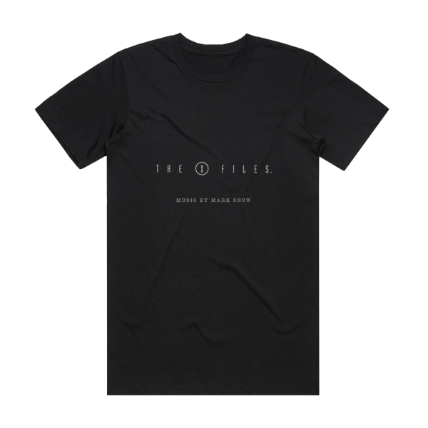 Mark Snow The X Files Volume One 2 Album Cover T-Shirt Black