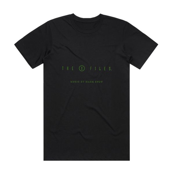 Mark Snow The X Files Volume Two 1 Album Cover T-Shirt Black