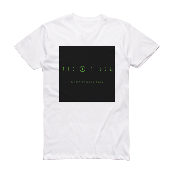 Mark Snow The X Files Volume Two 1 Album Cover T-Shirt White