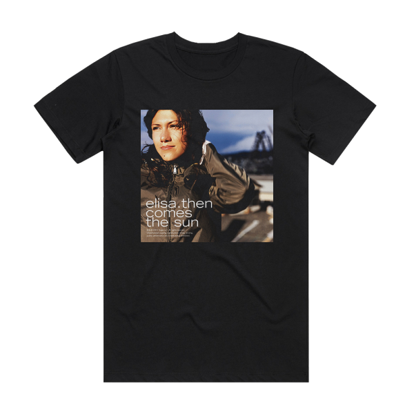 Elisa Then Comes The Sun Album Cover T-Shirt Black