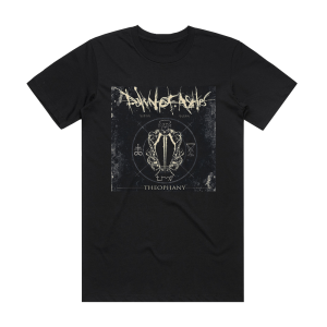 Dawn of Ashes Theophany Album Cover T-Shirt Black