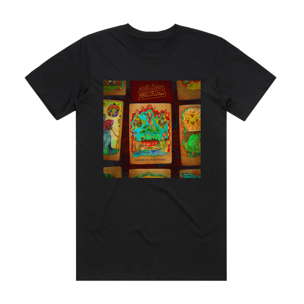 Children Collide Theory Of Everything Album Cover T-Shirt Black