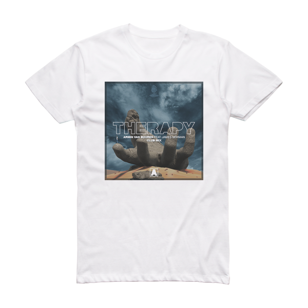 Armin van Buuren Therapy 2 Album Cover T-Shirt White