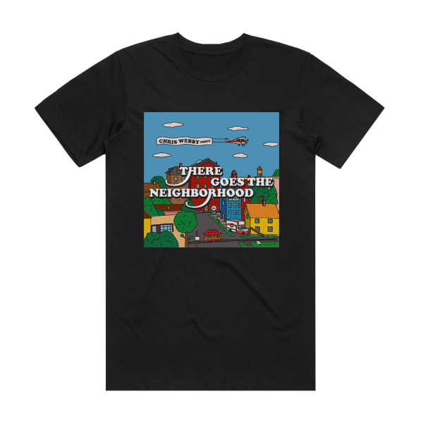 Chris Webby There Goes The Neighborhood Album Cover T-Shirt Black
