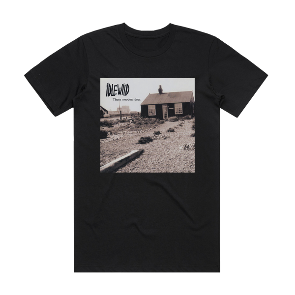 Idlewild These Wooden Ideas Album Cover T-Shirt Black
