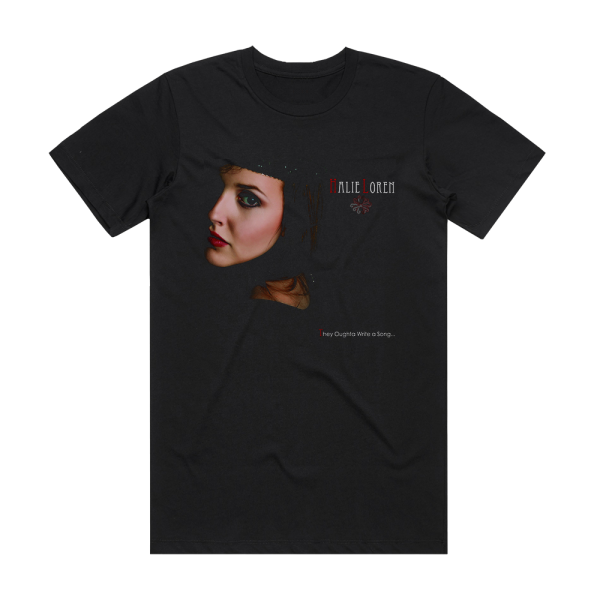 Halie Loren They Oughta Write A Song Album Cover T-Shirt Black