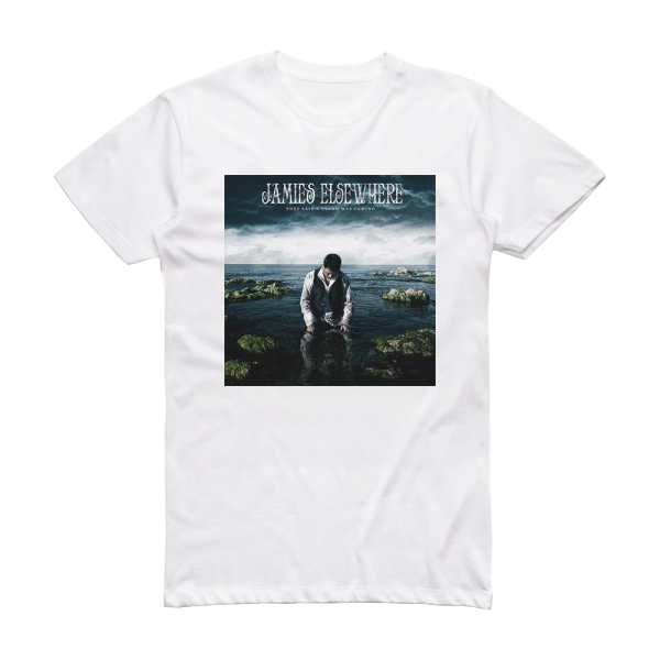 Jamies Elsewhere They Said A Storm Was Coming Album Cover T-Shirt White