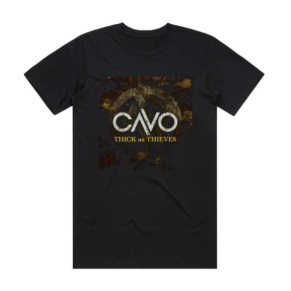 Cavo Thick As Thieves Album Cover T-Shirt Black