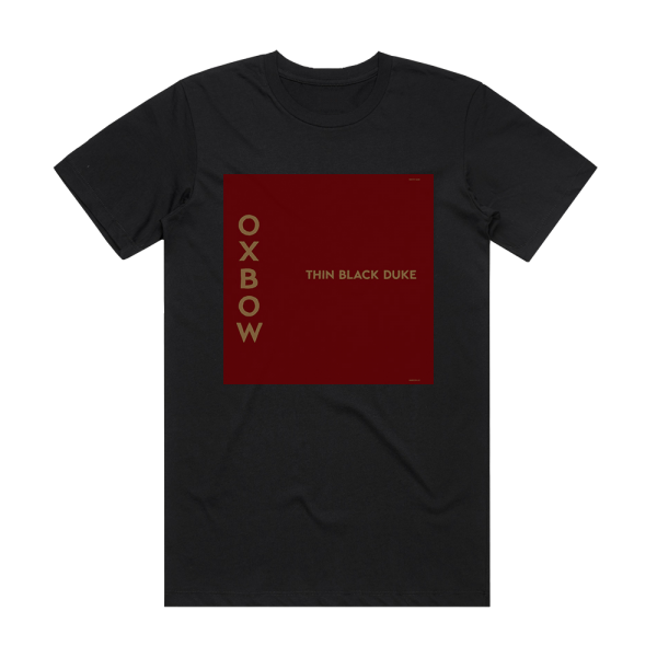 Oxbow Thin Black Duke Album Cover T-Shirt Black