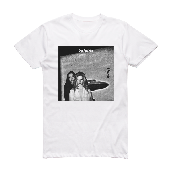 Kaleida Think Album Cover T-Shirt White
