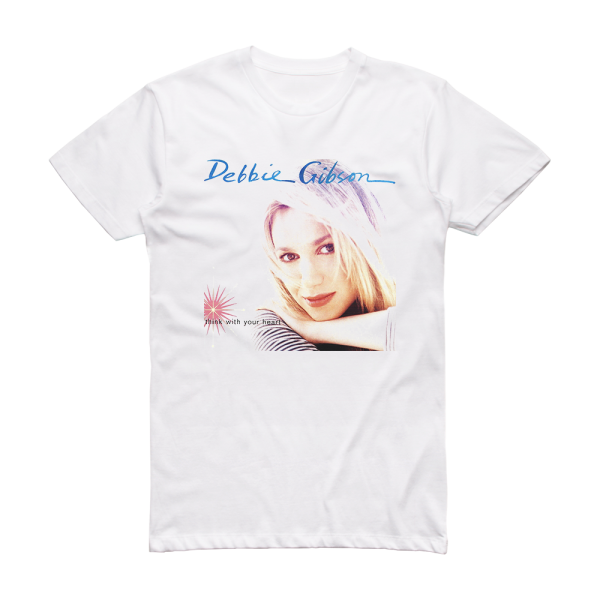 Debbie Gibson Think With Your Heart Album Cover T-Shirt White