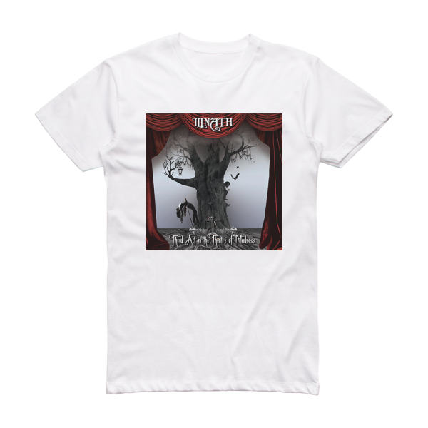 Illnath Third Act In The Theatre Of Madness Album Cover T-Shirt White
