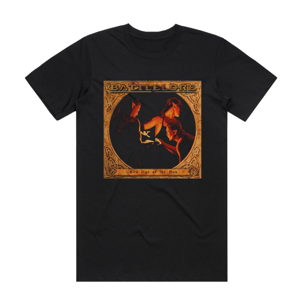 Battlelore Third Age Of The Sun Album Cover T-Shirt Black