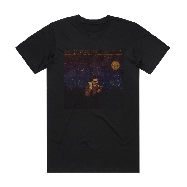 Gregory Alan Isakov This Empty Northern Hemisphere Album Cover T-Shirt Black