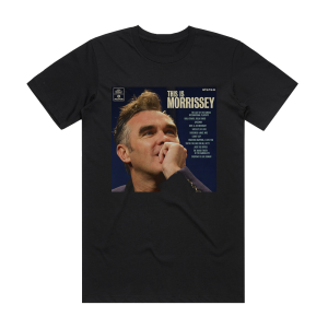 Morrissey This Is Morrissey Album Cover T-Shirt Black