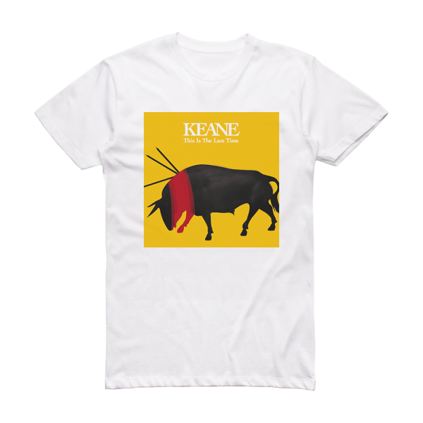 Keane This Is The Last Time Album Cover T-Shirt White