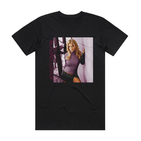 Jessica Simpson This Is The Remix Album Cover T-Shirt Black