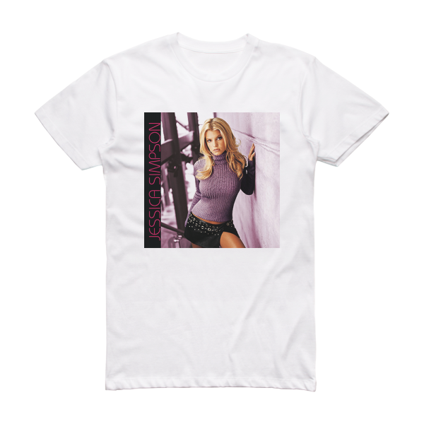 Jessica Simpson This Is The Remix Album Cover T-Shirt White