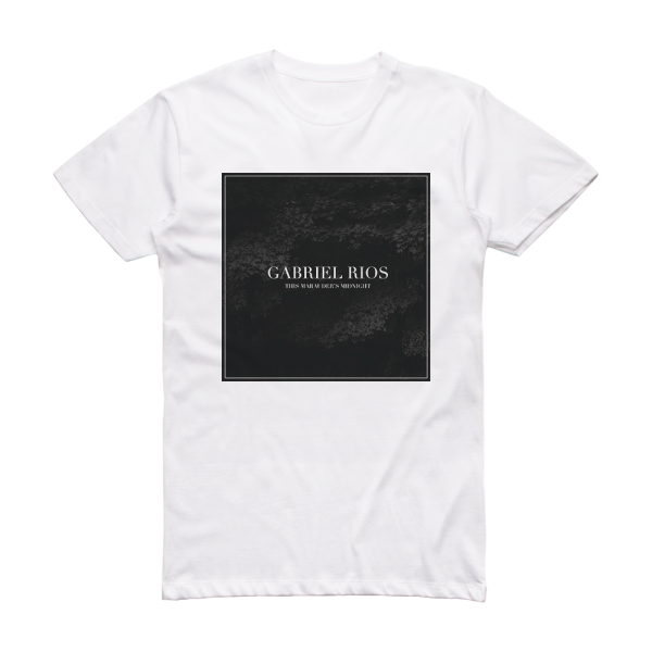 Gabriel Rios This Marauders Midnight Album Cover T-Shirt White