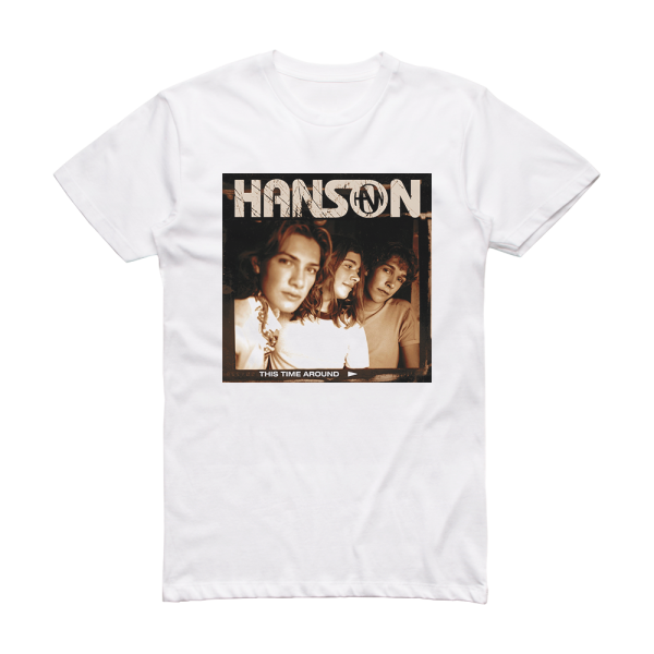 Hanson This Time Around Album Cover T-Shirt White