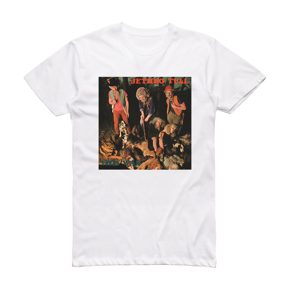 Jethro Tull This Was 3 Album Cover T-Shirt White – ALBUM COVER T-SHIRTS