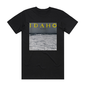 Idaho This Way Out Album Cover T-Shirt Black