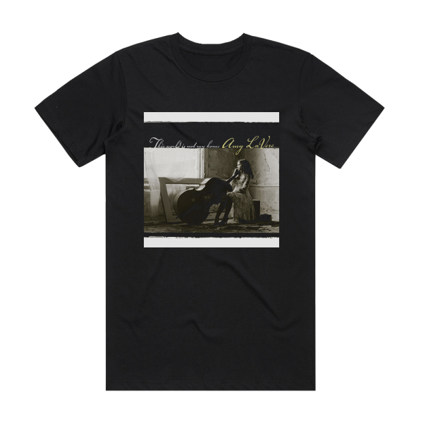 Amy LaVere This World Is Not My Home Album Cover T-Shirt Black