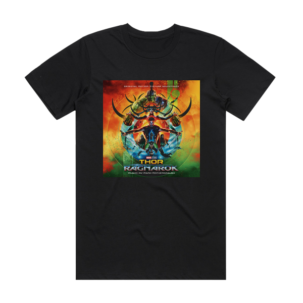 Mark Mothersbaugh Thor Ragnarok Album Cover T-Shirt Black