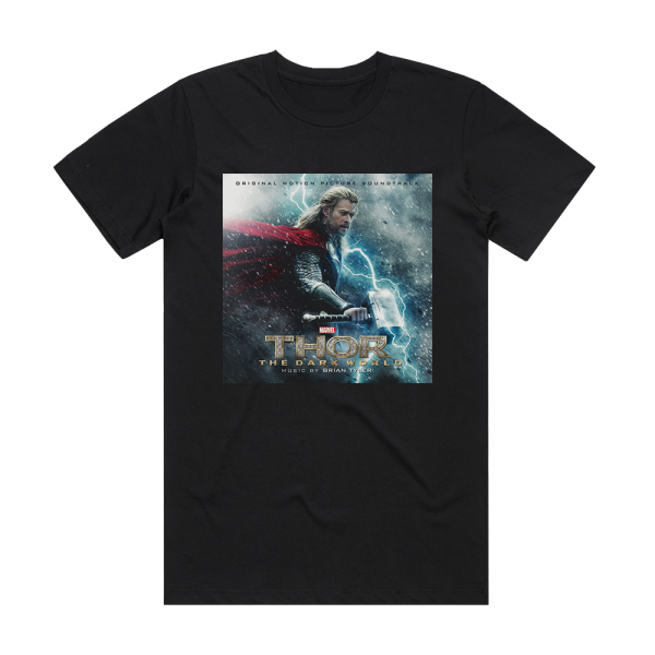 Brian Tyler Thor The Dark World Album Cover T-Shirt Black