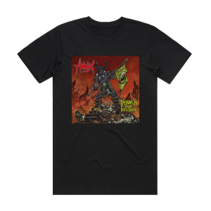 Hirax Thrash And Destroy Album Cover T-Shirt Black