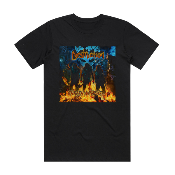 Destruction Thrash Anthems Ii Album Cover T-Shirt Black