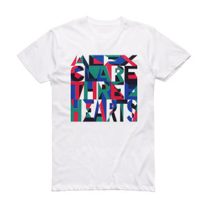 Alex Clare Three Hearts Album Cover T-Shirt White
